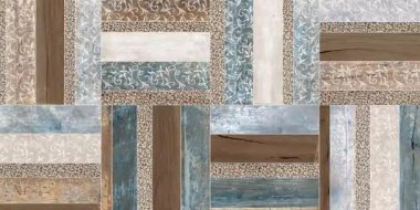 Vintage Patchwork Zarafeti, Seramik Döşeme Tasarımı