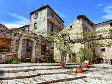 Molise 'deki Trivento' nun tarihi merkezine bir göz atalım.