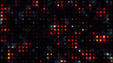 Birbirine Bağlı Beyaz Çizgiler Düzensiz Geometrik Şekiller Oluşturan Soyut Karanlık Arkaplan Görüntü Döngüsü