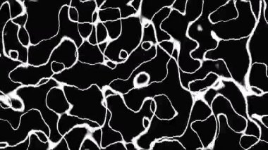 Soyut Siyah ve Beyaz Animasyon Girdabsız Döndürme Video Arkaplanı