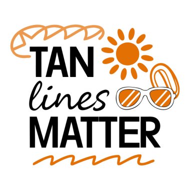 Bronz Çizgiler Yazın Sahil Gezisi Güneş Gözlüğü Tatil Güneşi Grafik Tasarımı İlham Verir