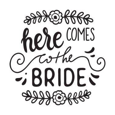 Gelinin Çiçek Çelengi Düğün Davetiyeleri için Gelen Gelinlik Kutlaması