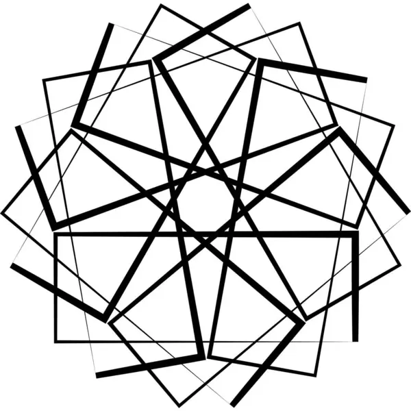 Dinamik Siyah ve Beyaz Soyut Sanat Resimleri Geometrik Çizgi Sanat Tasarımı Çağdaş