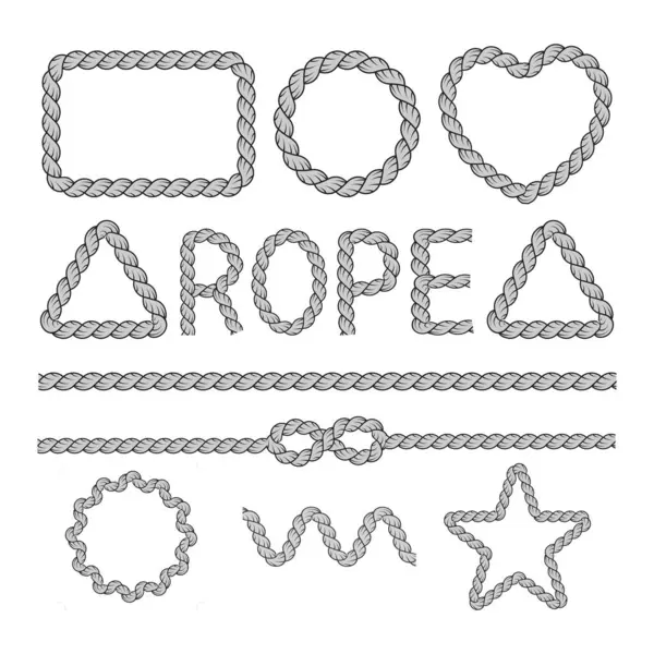 Sosyal Medya ve Kalp Dikdörtgen Çemberi Metni ve Böcekleri ile Tasarım Kullanımı için Beyaz Arkaplanda El Çizimi İp Vektörü Elementleri