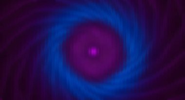 Mavi ve mor piksellerin girdap şeklinde girdap oluşturarak dinamik ve hipnotik bir görsel etki yaratan büyüleyici soyut bir arka plan..