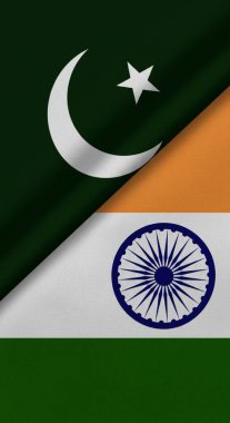 Pakistan ve Hindistan 'ın Çapraz Düzeni Yakın Çekim Fabrikası