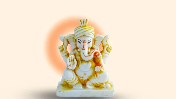 Lord Ganpati Happy Ganesh Chaturthi Vinayaka Gajanana Balachandra Omkara Lambodara — Stock Photo, Image