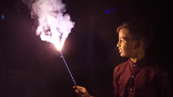 Diwali Işık Festivali Hindular Jainsler Sikhler Tarafından Kutlanıyor — Stok video