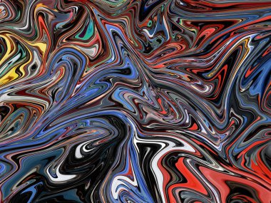 Bir fantezi temasındaki resimleme soyut arkaplan veya doku