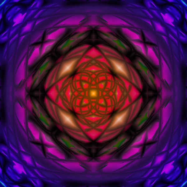 Иллюстрация Цветовых Линий Фоне — стоковое фото