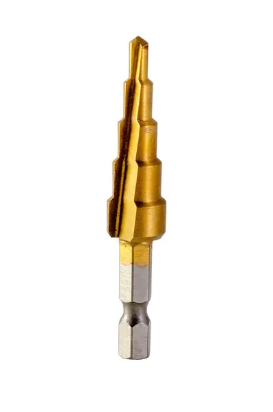 stock image Yellow Chinese Cheap Step Drill Close Up