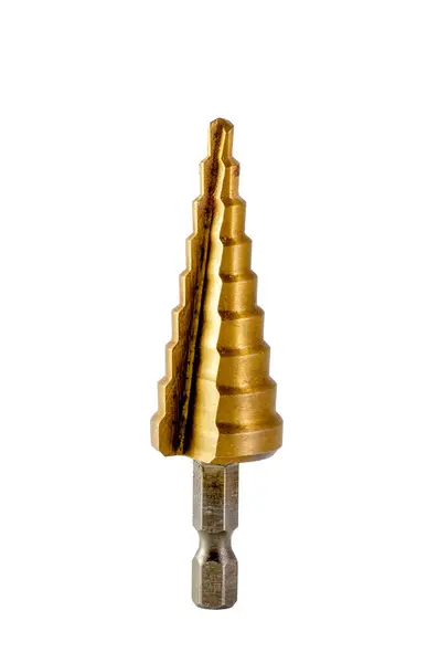 stock image Yellow Chinese Cheap Step Drill Close Up