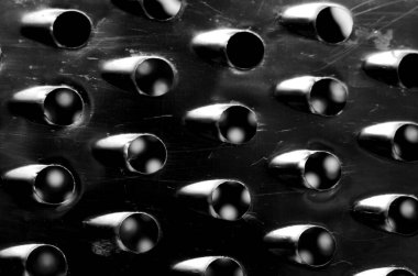 Çelik Doku Üzerine Yansıtıcı Gölgeler