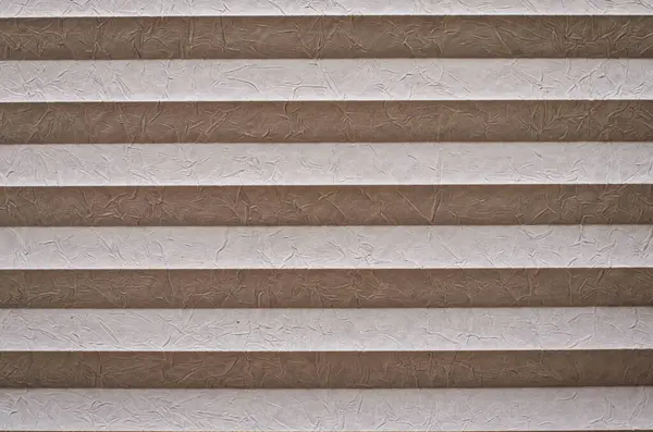 Çizgili desenli yatay kumaş perdeleri