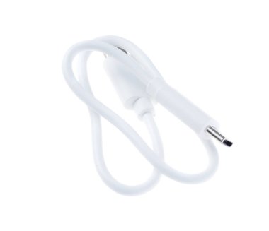 USB Tip-C bağlantı tıpası beyaz arkaplanda izole edildi