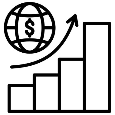 Tasarım İçin Ekonomik Eğilimler Simgesi