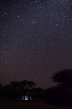 Geceleyin Samanyolu Galaksisi