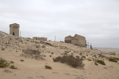 İsrail 'in kuzeyindeki ölü denizin kalıntıları.