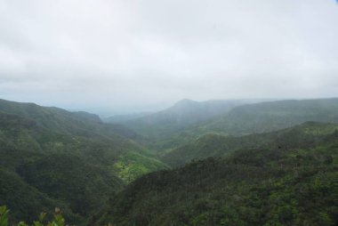 Dağların güzel manzarası