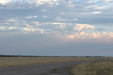 road in the countryside of kenya