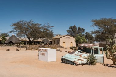 Marakeş köyündeki tipik eski evler