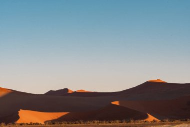 Namib Kluft Ulusal Parkı 'nın güzel manzarası