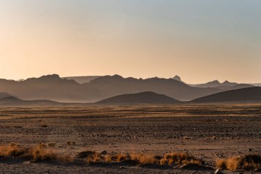 Dağların güzel manzarası