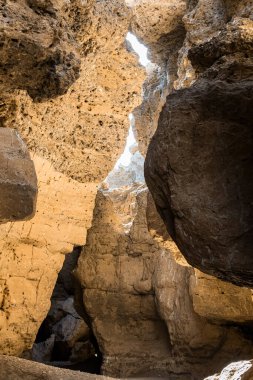 İsrail 'deki Negev Çölü' nün güzel manzarası