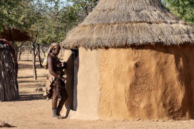 a group of young people in the village