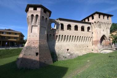 Ortaçağ şehri Verona güneşli bir günde