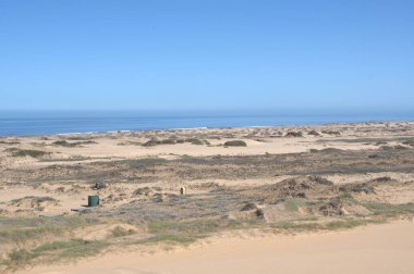 Deniz kıyısının güzel manzarası