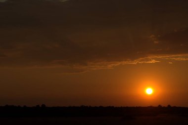 Bulutlar gökyüzü günbatımı