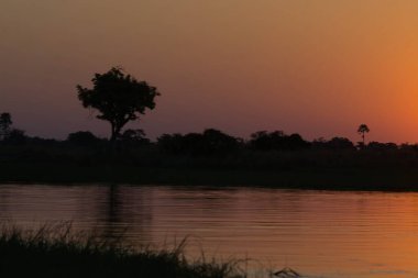 Akşamları güzel gün batımı