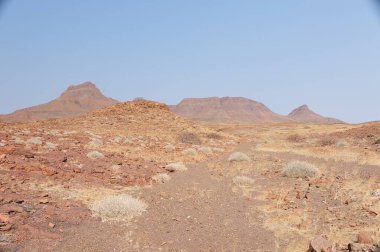 wadi rum çölde Ürdün peyzaj