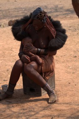 Namibya 'da bir çocuk