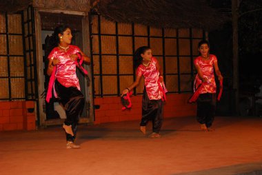 Gece dans grubunun dansı..