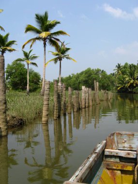 Teknenin manzarası.