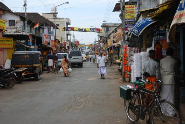 Hindistan 'ın caddesi.