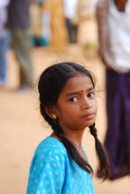 Impkar, Hindistan 'daki Hintli genç kızın portresi.