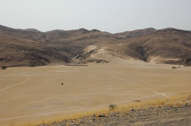 İsrail 'in kuzeyindeki dağların manzarası