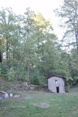 Ormandaki küçük ev.