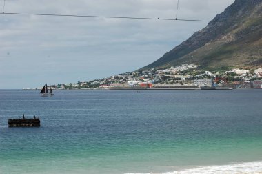 Deniz manzarası ve kumsal.