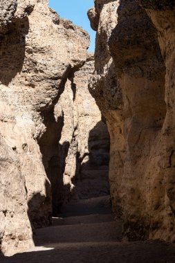 İsrail 'in kuzeyindeki Negev Çölü' nün güzel manzarası