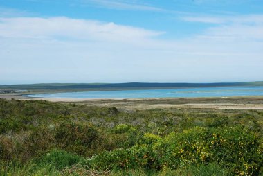 Baltık Denizi adasının güzel manzarası