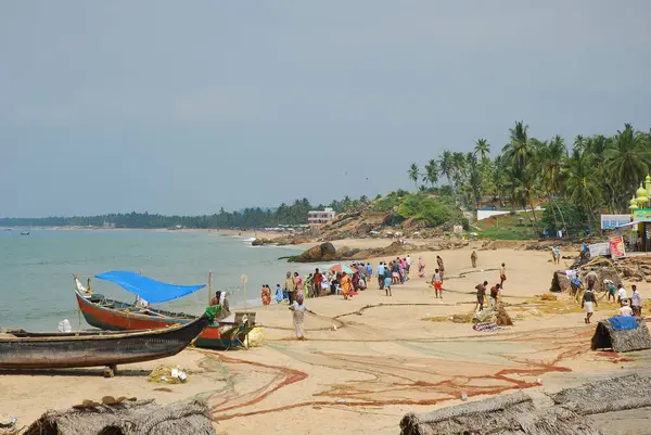 goa, india - december 0 3, 2 0 1 9. the beach of goa india in goa, the state of goa.