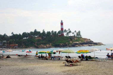 Yazın deniz manzarası