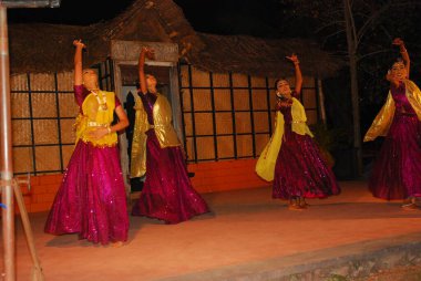 Geleneksel Hint halk dansı