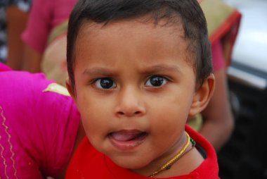 귀여운 어린이의 초상