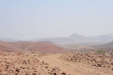 Dağların güzel manzarası