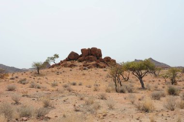 Namibya 'nın güzel manzarası